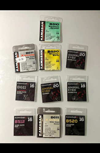 Packets kamasan hooks - packets,