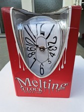 Melting Clock - Silver