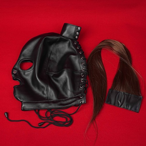 Bondage head hood headgear - head,