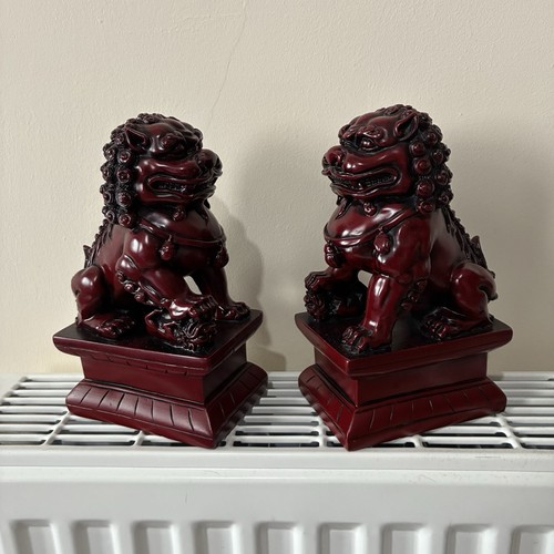 Pair chinese guardian foo - guardian, dogs