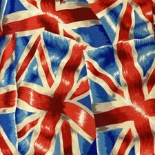 Waving Union Jack Flags 100%