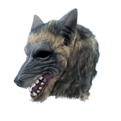 Mens wolf full head - full,