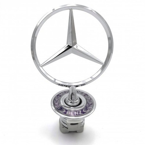 Mercedes bonnet raised - raised, star