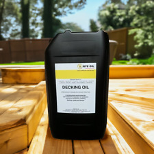 Decking Oil 20 Litre 20L  - Clear Matt Treatment - UV Guard (not 25l)