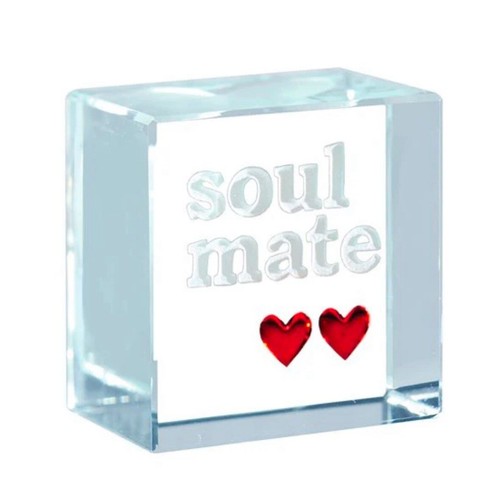 Spaceform soulmate glass text - spaceform,