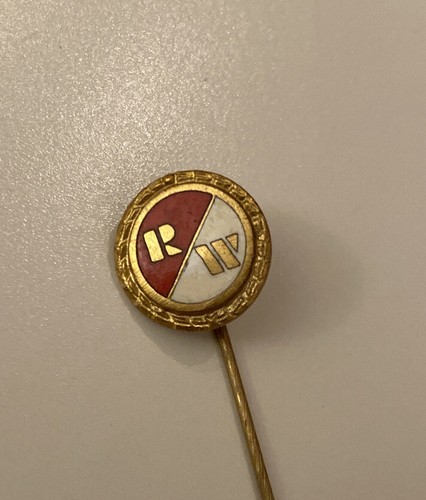 Pin badge football red - pin, sg