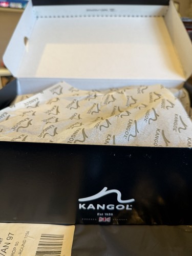 Kangol new black harrow vel - kangol,