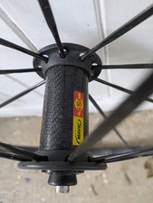 Mavic Ksyrium SLR SSC Carbon Fibre Hub Front Back Wheel Aero Spoke Offer Please 