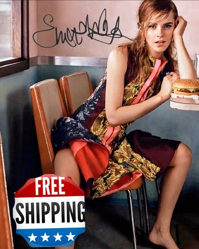 Emma watson autographed 8x10 - autographed,