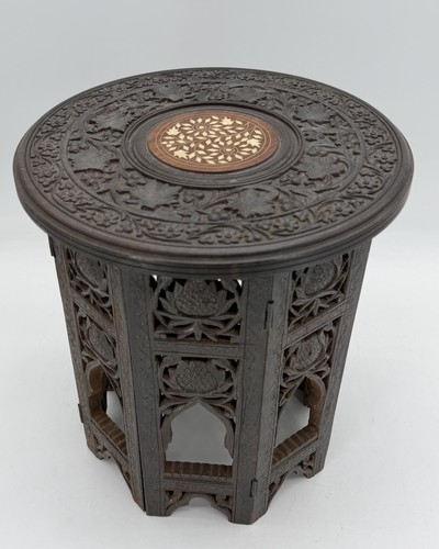 Antique anglo indian carved - anglo,