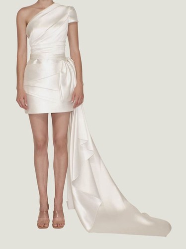 Reem acra one - one-shoulder, draped