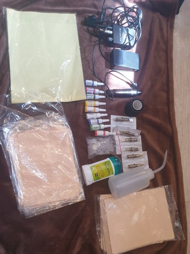 Practice tattoo kit for - , fake