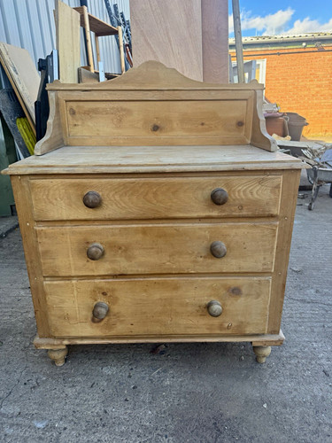 Wood drawer chest - wood, drawers
