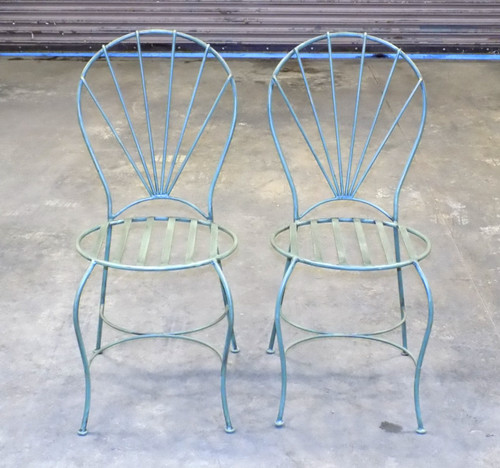 Vintage metal iron patio - metal,