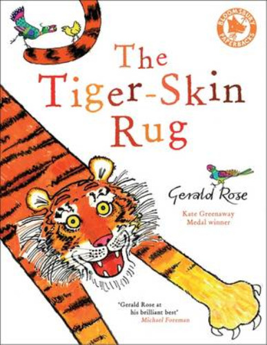 The tiger skin rug - tiger-skin, rug,