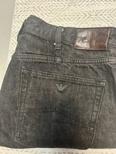 Armani Men’s Black Dark Wash