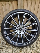 Mercedes E-Class 20” Night Edition Rear Alloy Wheel with Used Tyre