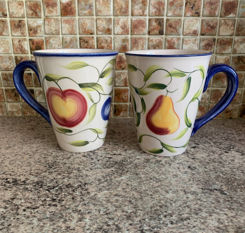 London pottery fruit tree - pottery,