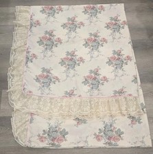 DORMA CROSCILL LACE TRIMMED CHESTNUT HILL Single DUVET COVER Floral 