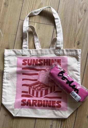 New boden sardine print - sardine, canvas