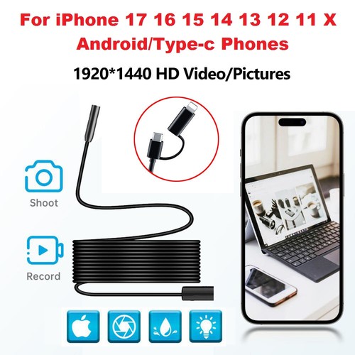 Waterproof endoscope snake cam - endoscope,