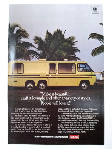 Gmc motorhome 1976 vintage - motorhome,