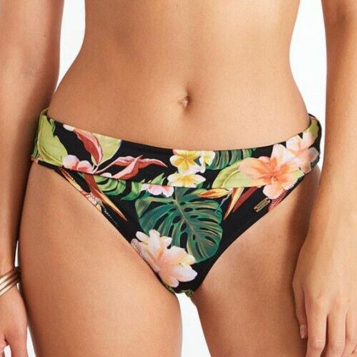 Banana moon black floral - black,
