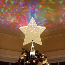 Golden Star Christmas Tree