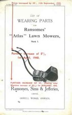 Ransomes Atlas Lawn Mower Mark