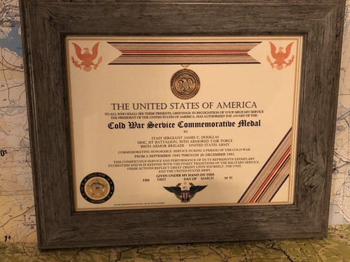 Cold war commemorative - commemorative, service