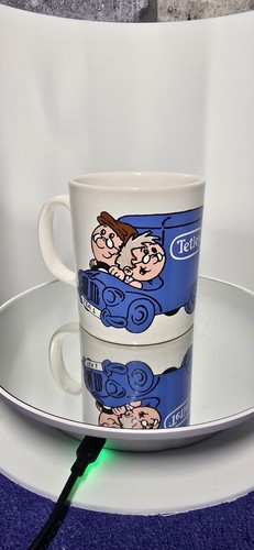 Vintage tetley tea folk mug - tetley,