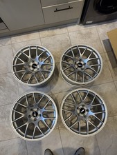 Apex EC7’s Bmw M3/4 Wheels 19inch Et22 Et44 5x120 Race Silver