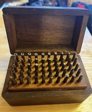 Boley & Leine Watch Repair Staking Set with 50 items in Wooden Box 