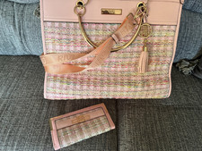 River Island Pink Boucle Bag