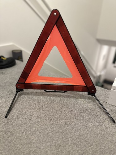 Car warning triangle folding - triangle,