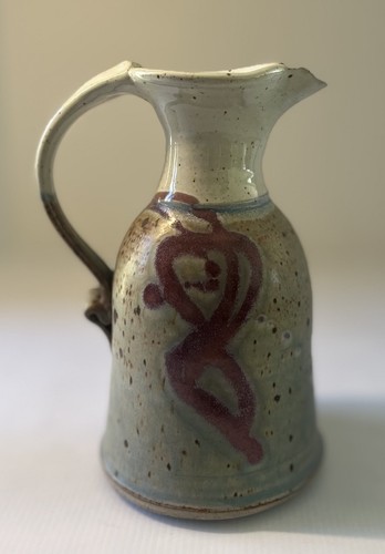 Studio art pottery large jug - pottery,