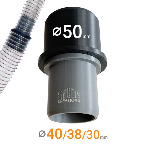 Dust extraction hose - extraction, reducer
