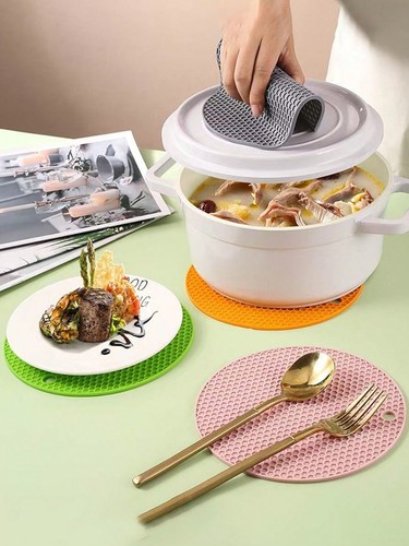 3pcs silicone placemats - 3pcs,