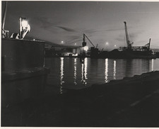 POOLE QUAY AT NIGHT 1983