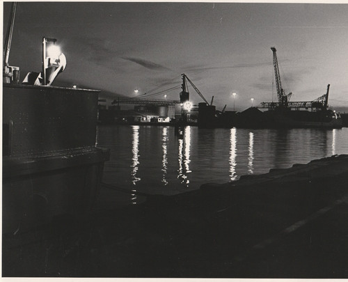Poole quay night - poole, at