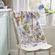 Cotton Tea Towel Ulster Weavers Pantry Cats 100% Cotton Multi