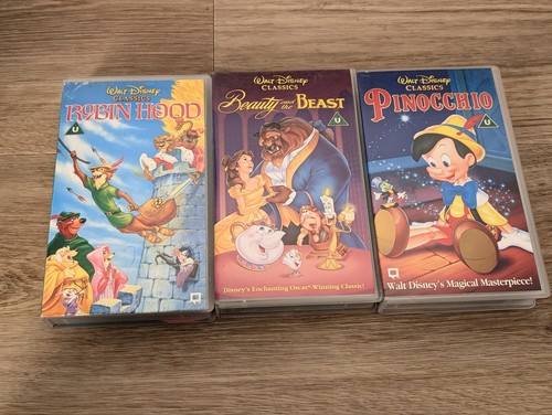 Walt disney classics vhs - 3, x