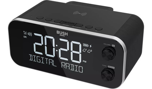 Bush dab clock radio wireless - clock,