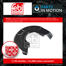 Brake Disc Splash Panel Front Right 171557 Febi Guard Plate 6Q0615312D Quality