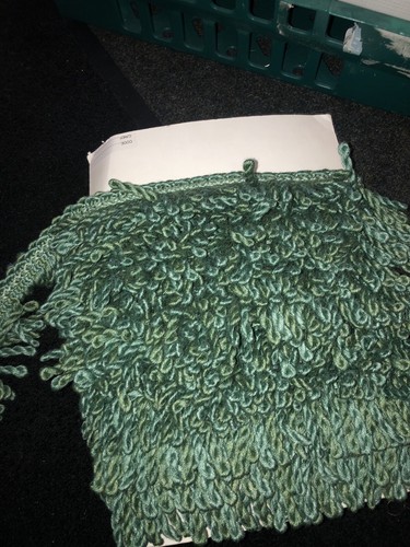 Green fringing 6cm - green,