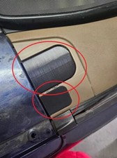 BMW e36 Flaps Convertible Cabrio Hardtop Lock Cover  51438172797, 51438172803