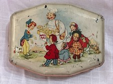 VINTAGE SWEET TIN GEORGE W. HORNER NURSERY RHYME SIMPLE SIMON MET A PIEMAN