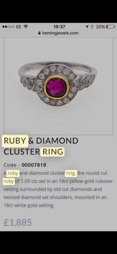Gold diamond ruby - gold,