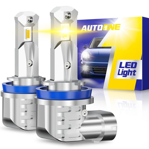 2pcs h11 led bulbs - h8, 3000k