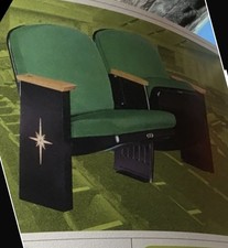 IRWIN VTG MOVIE THEATRE SEATS